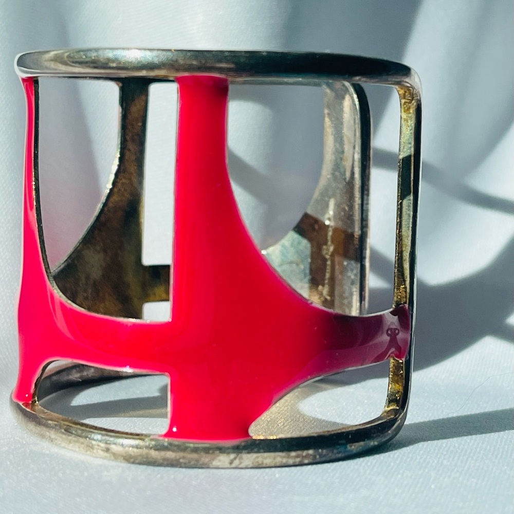 Francesca Romana cuff bracelet made in Brazil signed